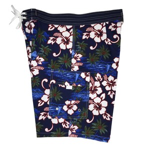 Men&#39;s 7&quot; &quot;State of Mind&quot; Quick-Dry Double Cargo Pocket Boardshorts | Cali-Made by Xelos Brand