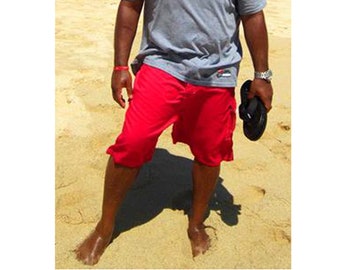 Vintage Surf Trunks / Baggy Swim Shorts / 1990s Birdwell