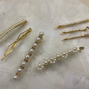The Hair Edit Bobby Pins | Kugelförmig Mit Perlen & Golddetails | 2 Stück Set