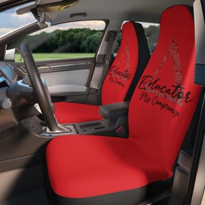 Educator Delta Car Seat Covers, Math Symbol, Teacher Gift