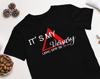It&#39;s my Deltaversary t-shirt , Personalized shirt, delta tee, Unisex Jersey Short Sleeve Tee
