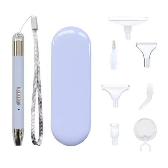 USB Rechargeable LED Diamond Painting Pen Kit – 5D Diamond Art Tool Set