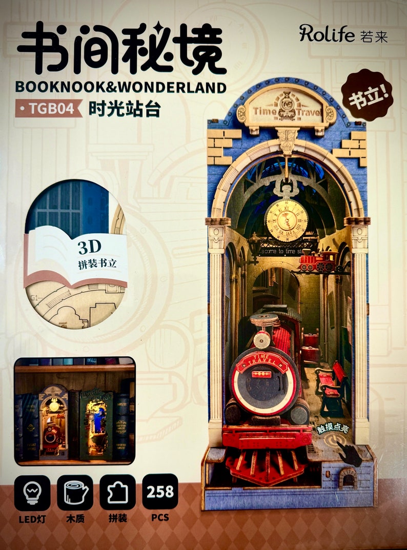 ROLIFE | Book Nook Time Travel – Puzzle