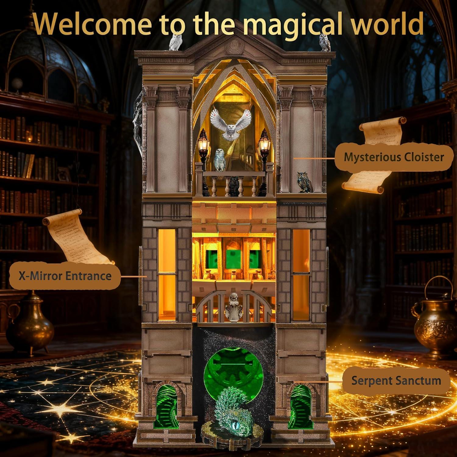 DIY Magic Dollhouse Home Decoration Chamber of Secrets - Etsy