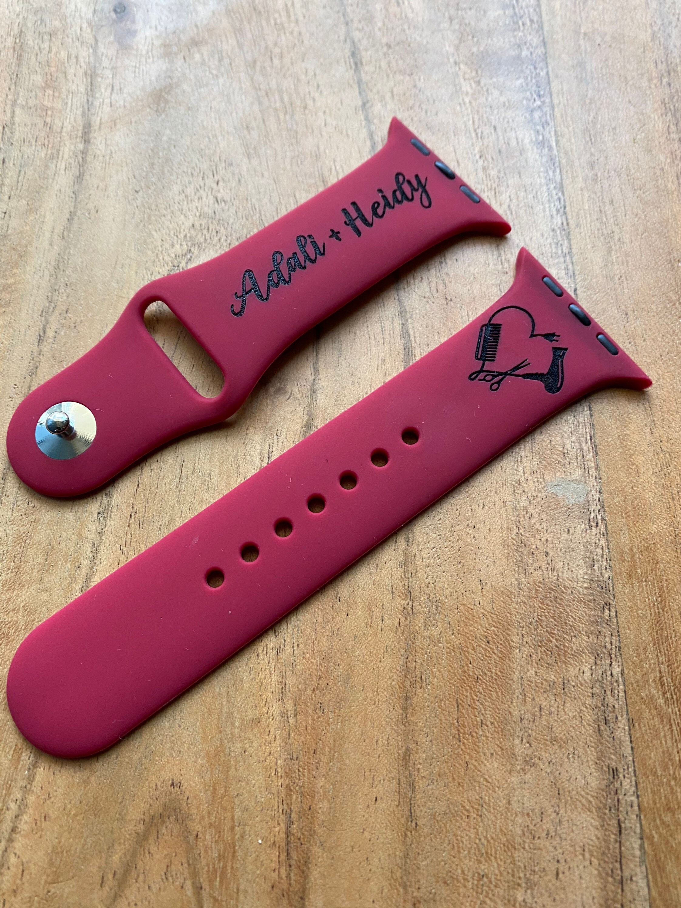 Custom Personalized Watch Band Engraved Watch Band Etsy