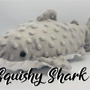 Squishy Shark Plushie