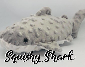 Squishy Shark Plushie