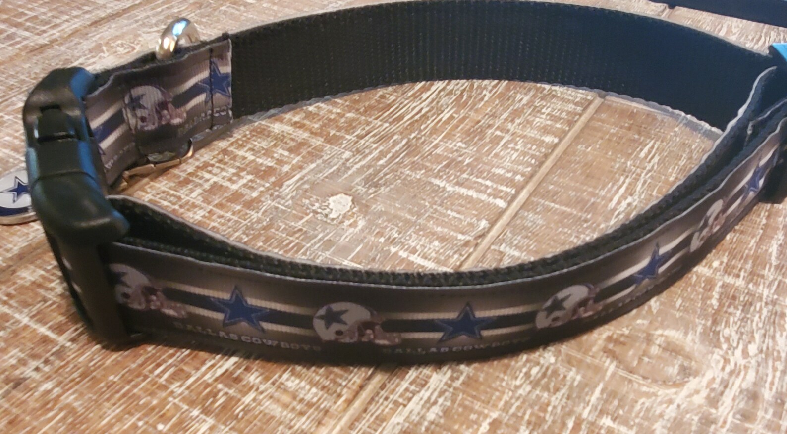 Dallas Cowboys Football Collar Large Etsy