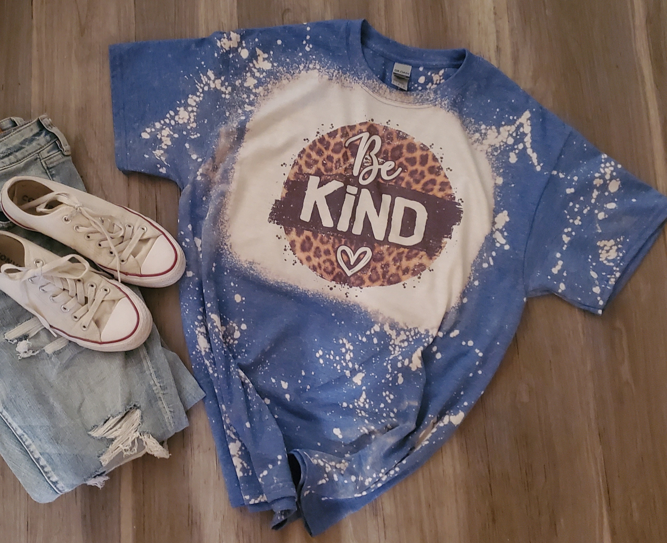 bleach and sublimation shirts
