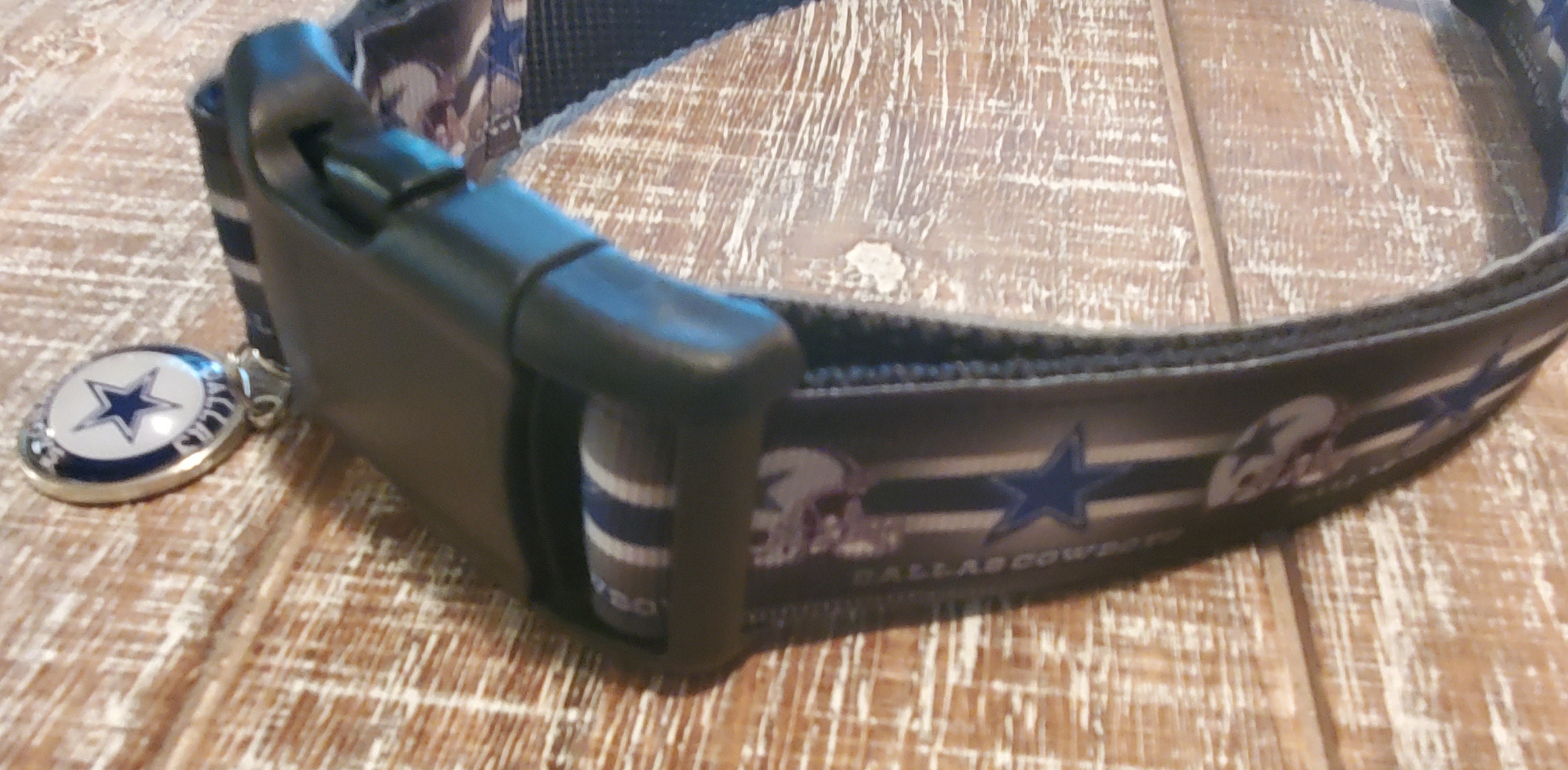 Dallas Cowboys Football Collar Large Etsy