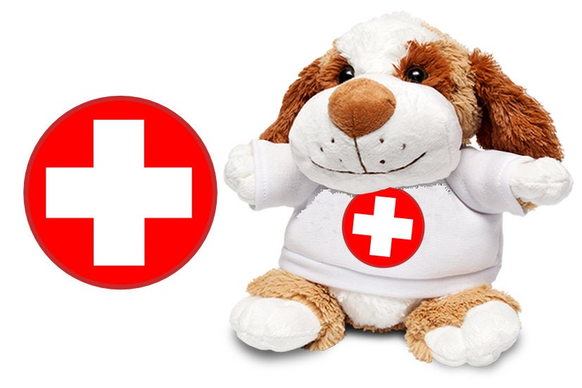 Get Well Puppy Plush Soft Toy CAN BE PERSONALISED ideal Etsy