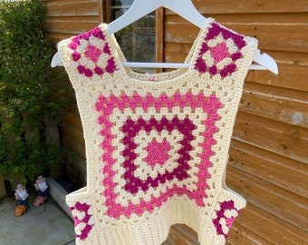 Crochet Tank Top Hand Made