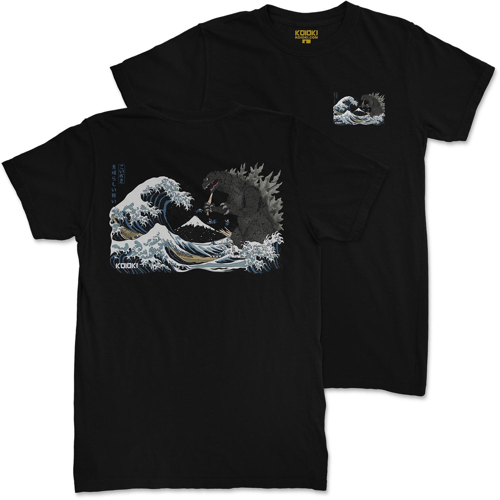 Discover The Great Battle - The Great Wave off Kanagawa T-shirt