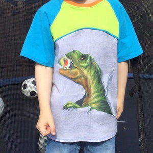 Tolles Dino-Shirt für coole Jungs und Mädels Bild 3