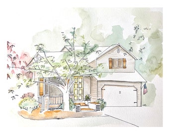 Custom Home Portrait