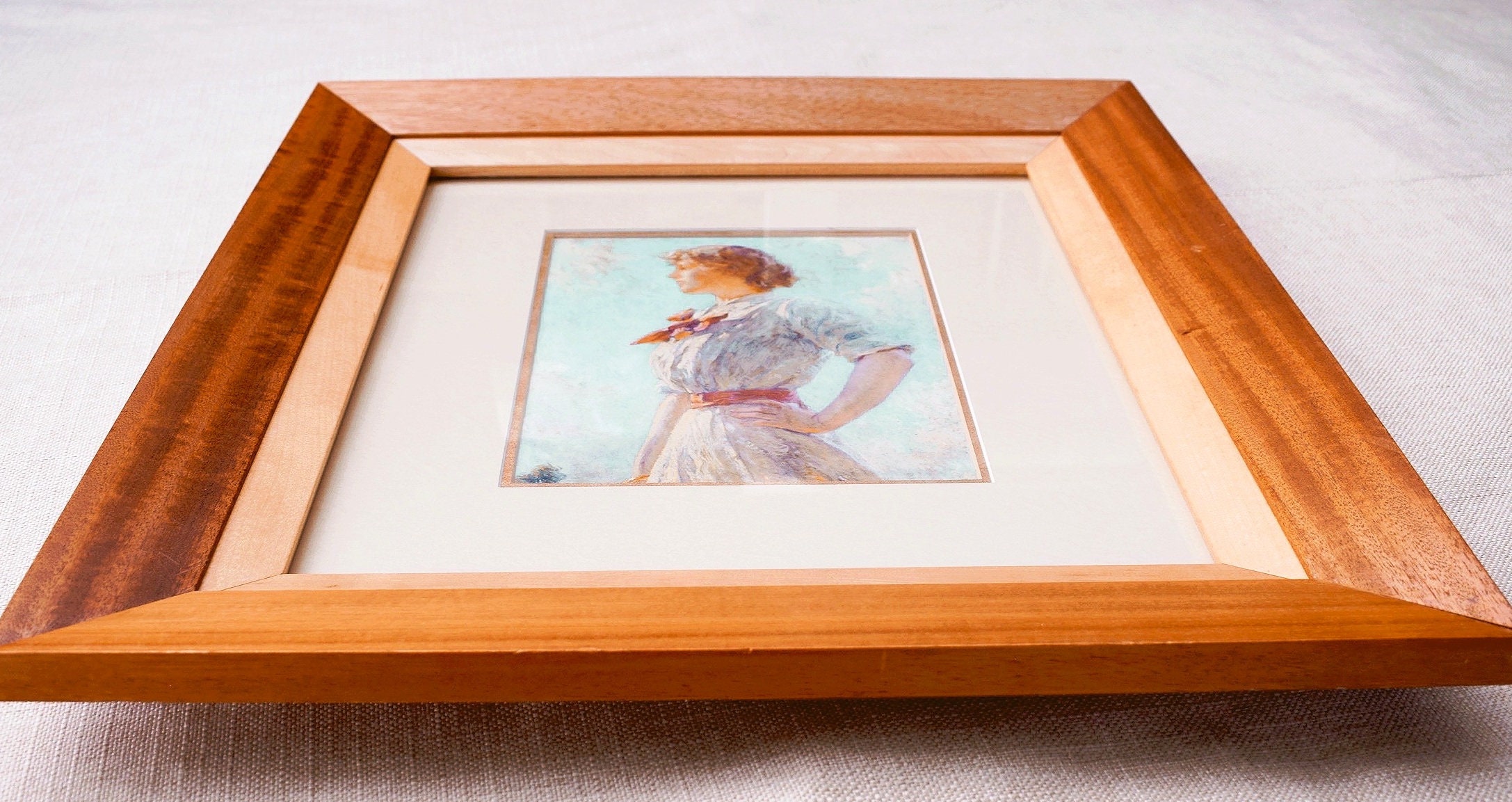Handmade Frame With Beveled Edge, Museum Quality Construction and ...