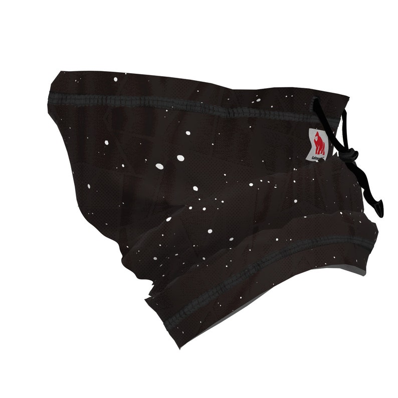 Neck Gaiter Drawstring Adjustable Mesh Face Etsy