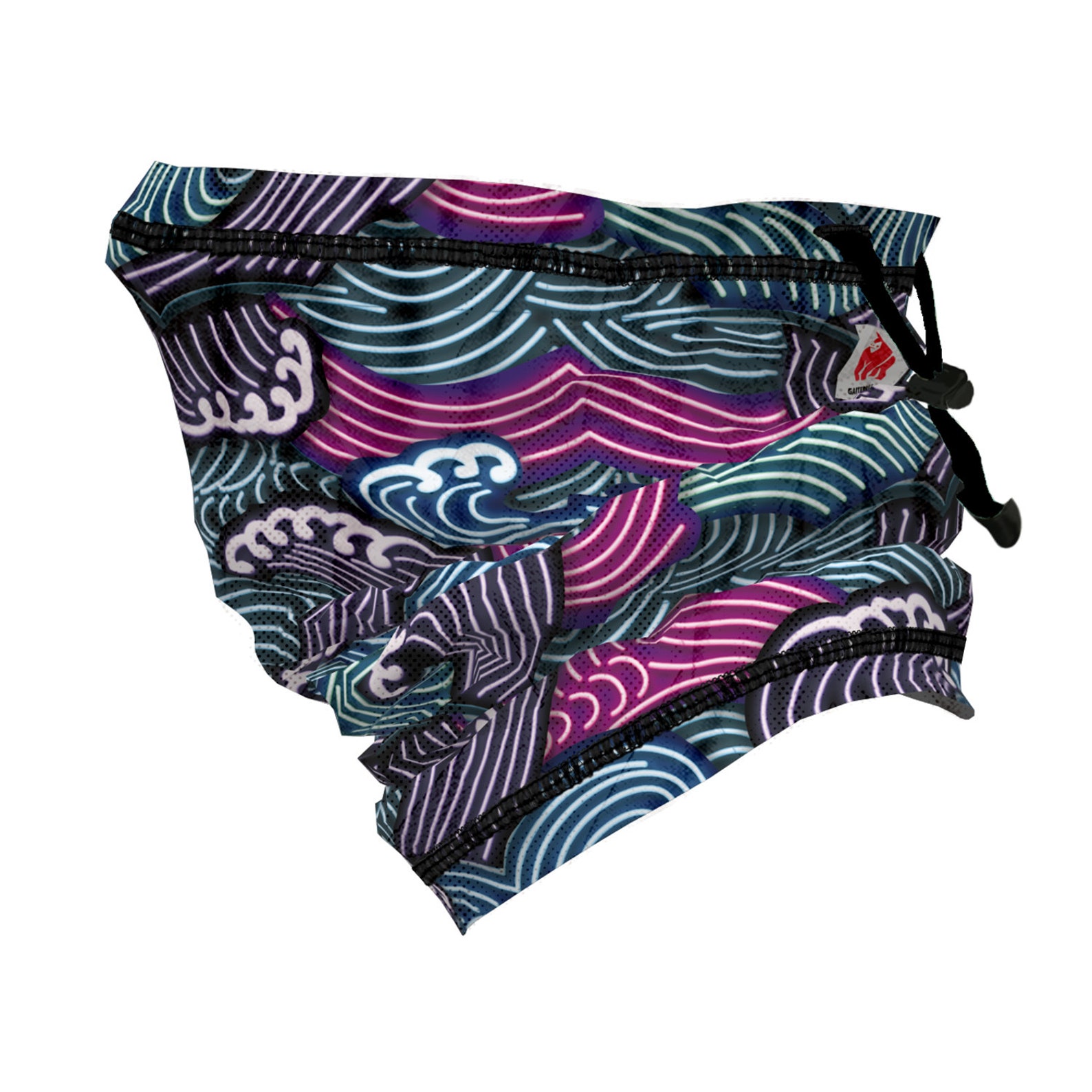 Neck gaiter drawstring adjustable mesh face Etsy