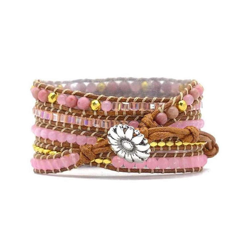 The Love Rose Quartz Apple Watch Strap Etsy