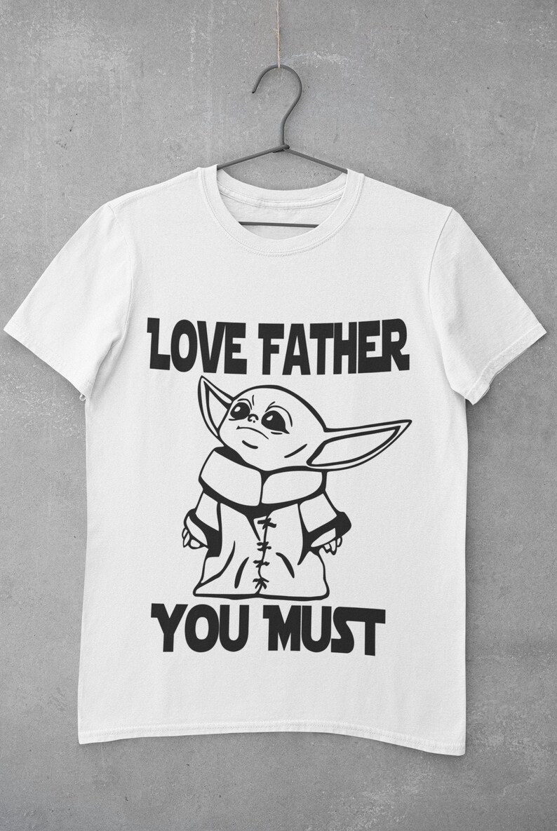 Download Father Day Baby Yoda SVG PNG cut filesfiles onlyno | Etsy