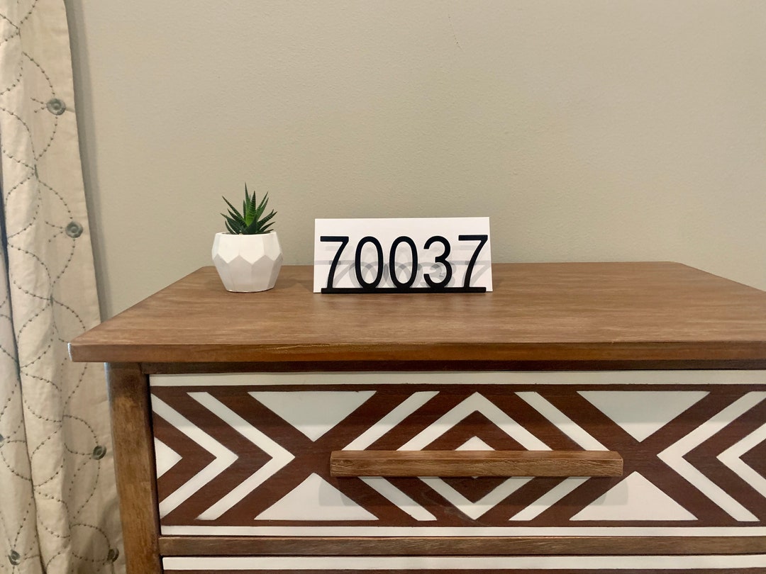 Custom Zip Code Mail Organizer | Office Desk Decor | Home Decor - Etsy