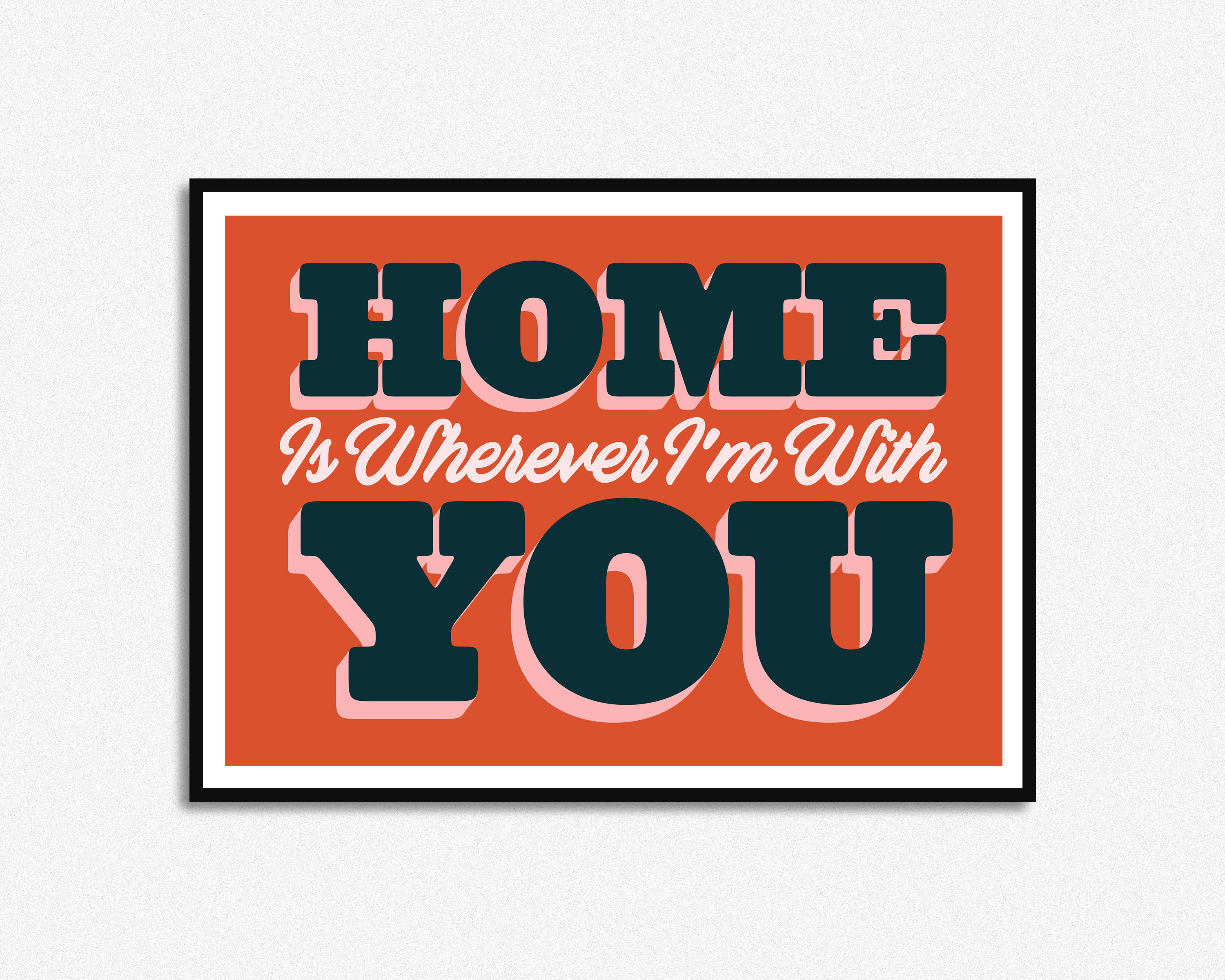 Home is Wherever I'm With You Lyrics Print Music Lyrics Etsy UK