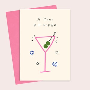 Une carte ancienne « Tini Bit »