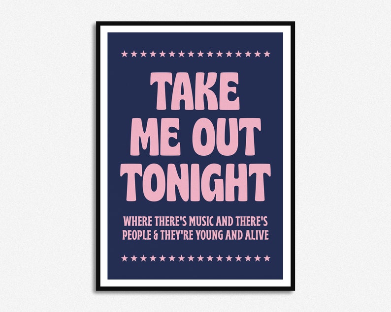 The Smiths Take Me Out Tonight There is a Light That Never Etsy