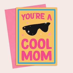Vous êtes une maman cool | Carte Nouvelle maman | Nouveau bébé | Félicitations