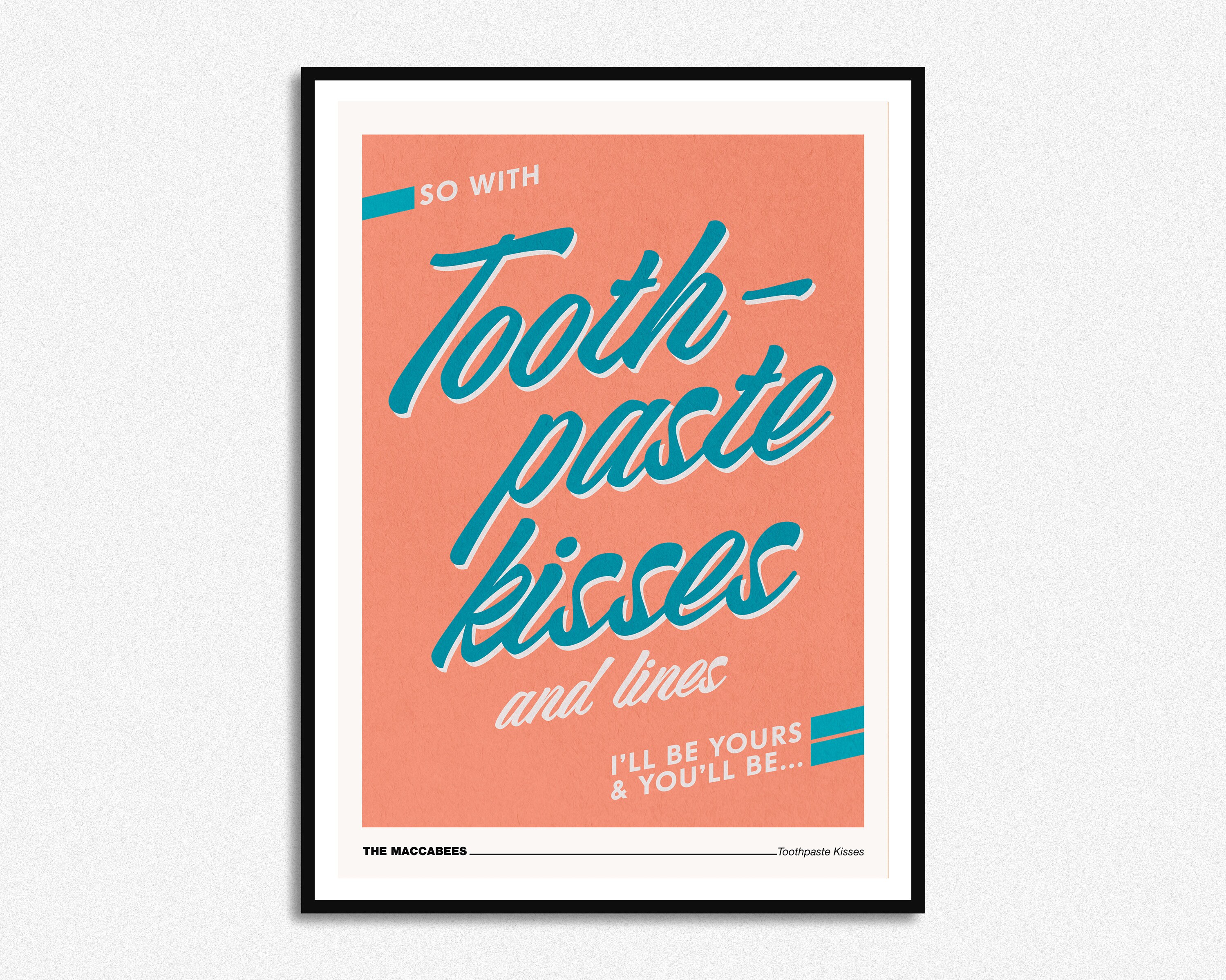 ricevuta Mount Bank In movimento the maccabees toothpaste kisses t