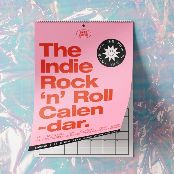 2024 Rock Calendar Etsy