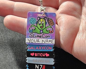 Tiny Con Badge! With Badge Ribbons!