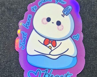 Holographic Love and Deepspace Zayne Snowman Stickers