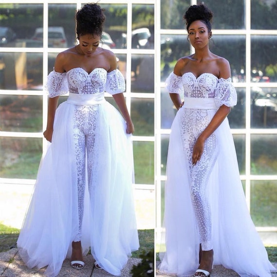 white jumpsuit for party