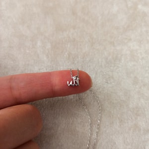 Allah necklace, silver allah necklace, gold allah necklace, Qur&#39;an Necklace, minimal Necklace, tiny Necklace, Islamic Necklace, ayet pendant