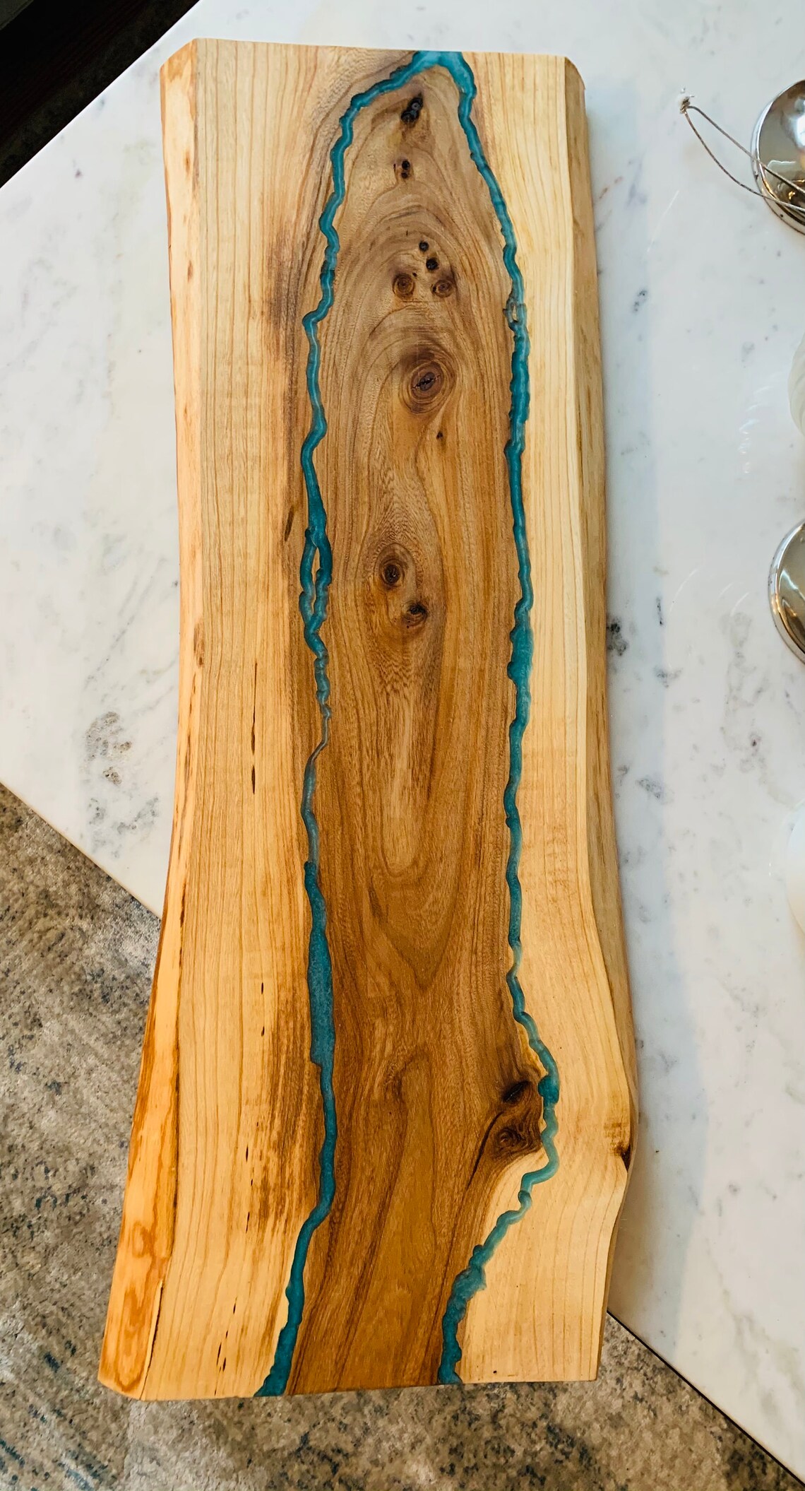Medium Custom Epoxy River Cutting Board Etsy