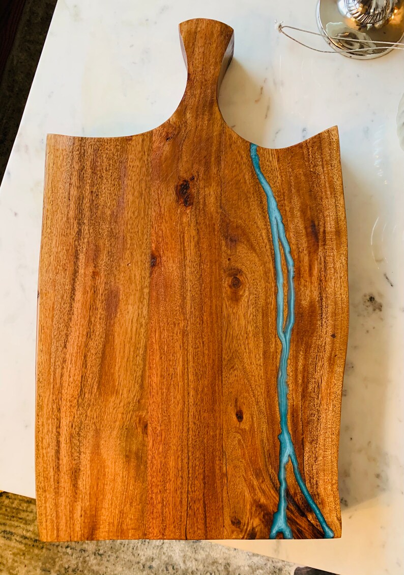 Medium Custom Epoxy River Cutting Board Etsy