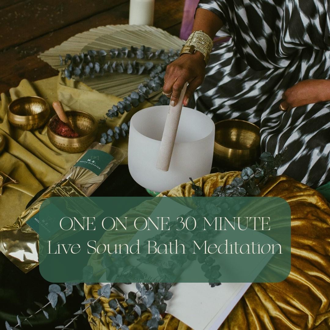 1:1 Live Sound Bath Meditation | 45-min Immersive Sound Healing ...