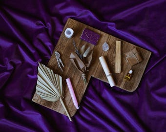 Kit ritual Love Elevated / Set de limpieza con cristales y salvia para el amor, la gratitud y la positividad