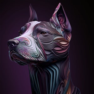 Cartel impreso en papel de arte para decoración de paredes, decoración del hogar, doberman, perro, perro doberman, Grabados e impresiones en Papel.