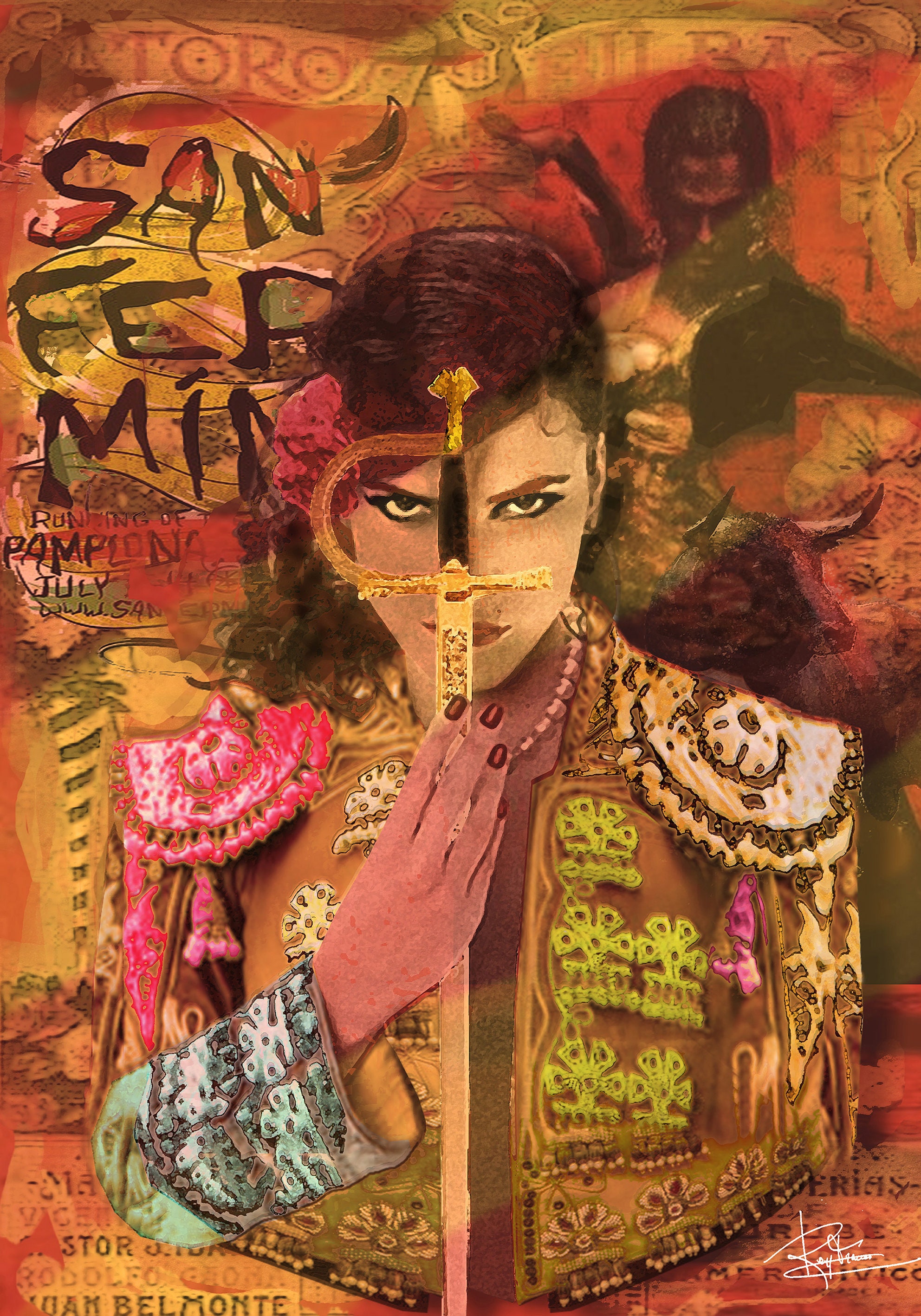 Morena Estocada Décoration d'intérieur, Espagne, Digital Art, Impression Giclee, Art Numérique.