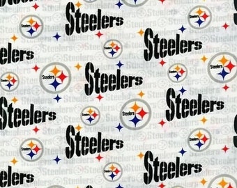 NFL Pittsburgh Steelers Cotton Fabric Stadium 1/2 Yard | Etsy