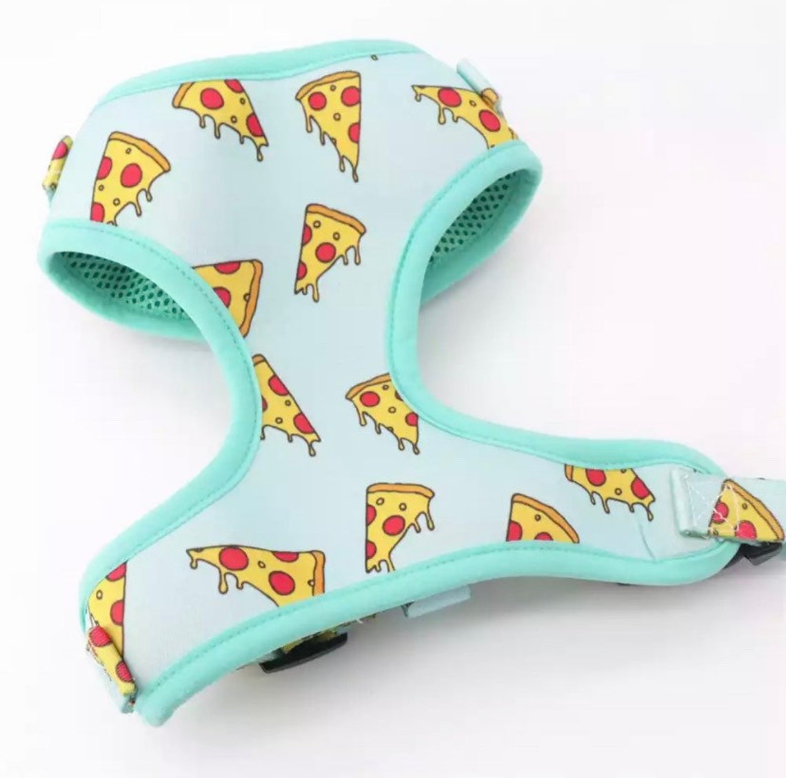 Pizza dog Harness Funny Dog Harness Set. No pull dog harness Etsy