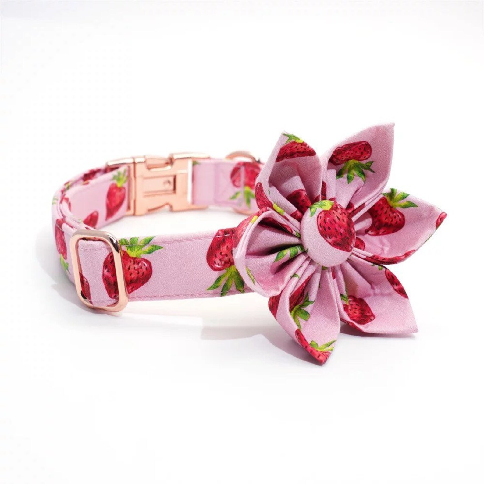 Personalized Dog Collar Set Engraved Dog Collar Name Pink Etsy