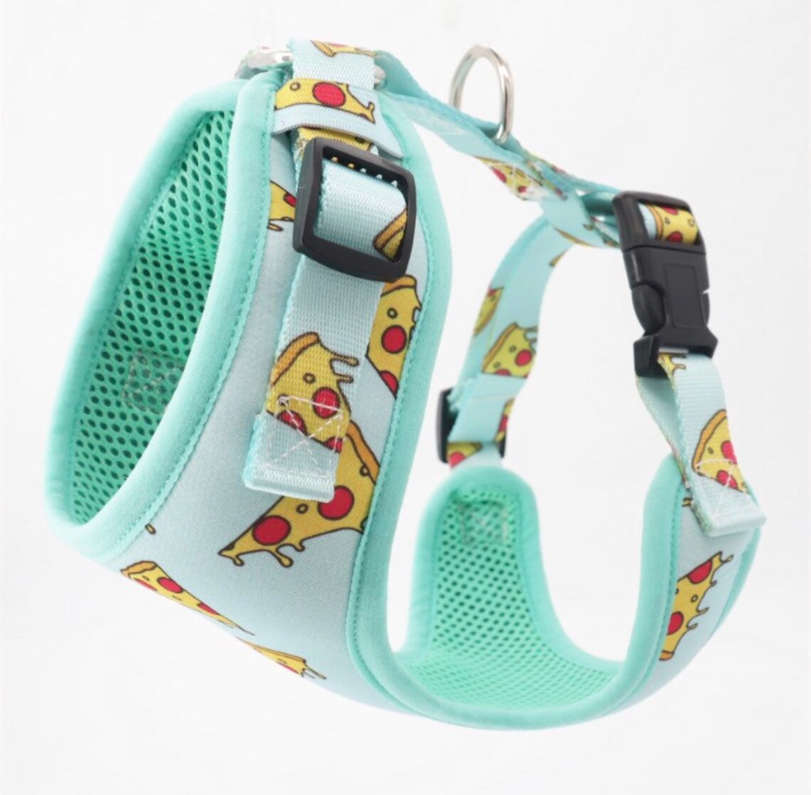 Pizza dog Harness Funny Dog Harness Set. No pull dog harness Etsy