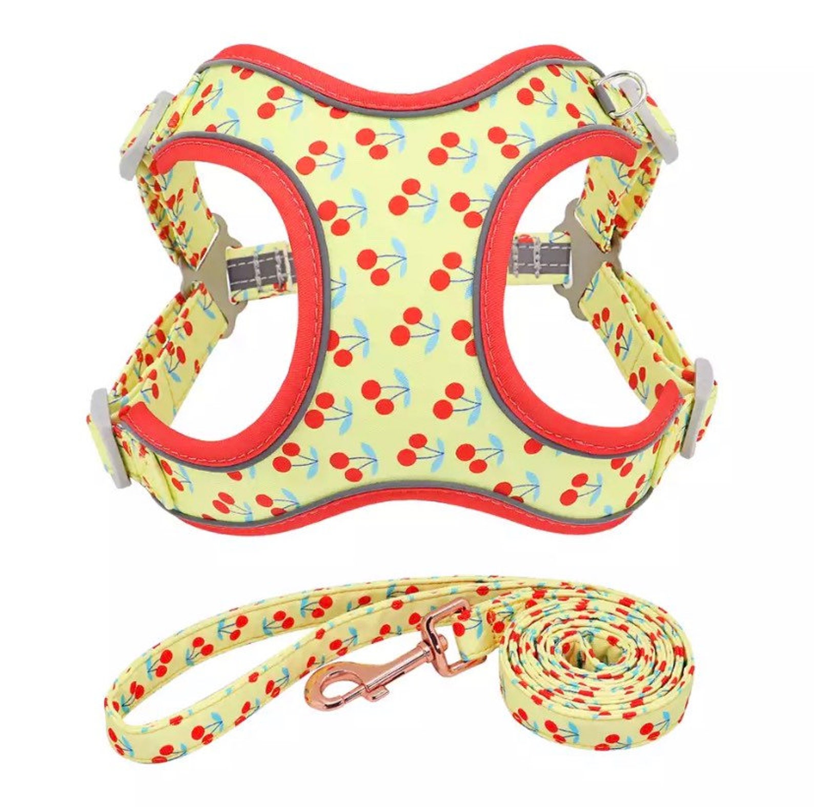 Personalized Dog Harness With Name Reflective Dog Haness With Etsy