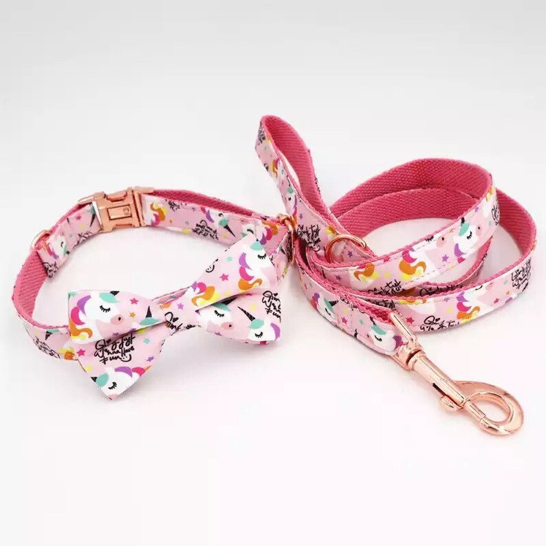 Personalized Dog Collar Bow Xs Dog Collar Girl Female Dog Etsy