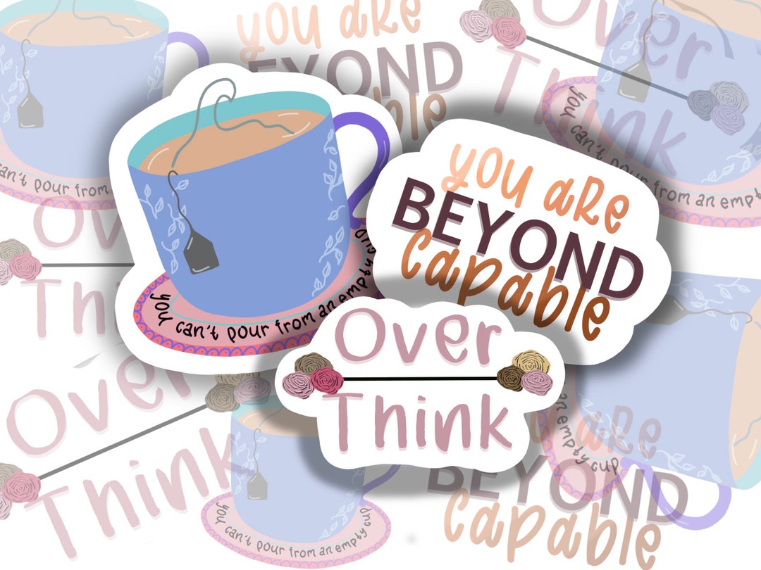 3 Mental Health Sticker Pack Digital Inspirational Quote - Etsy