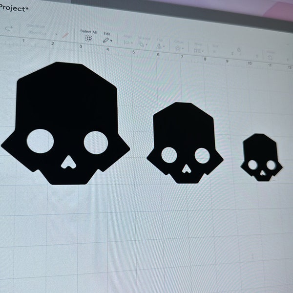 Skull Car/Water Bottle/Laptop Vinyl Decal/Sticker INSPIRED by Helldivers II