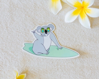 SURFING KOALA sticker